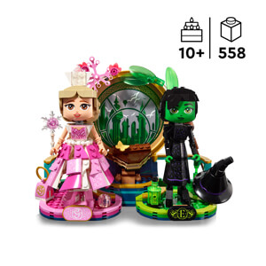 Lego Elphaba & Glinda Figures 75682